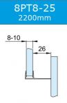 8PT8-25/8-10мм/2,5м  
