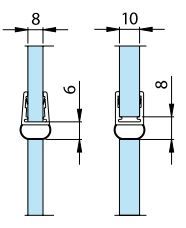 8PT1-10/8-10мм/2,5м  