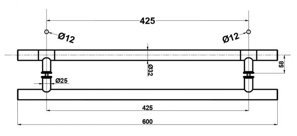 HDL633/Ручка офісна/600-425-32/золото