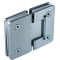 SH180АС/Петля скло-скло 180 градусів з регульованим кутом фіксації/мат.нерж