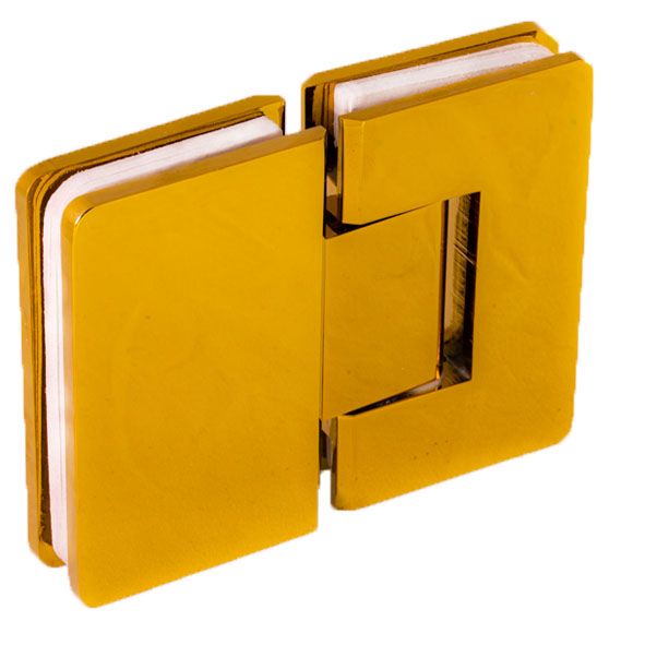 SH180А/GOLD. Петля стіна-скло 180 градусів з фіксацією