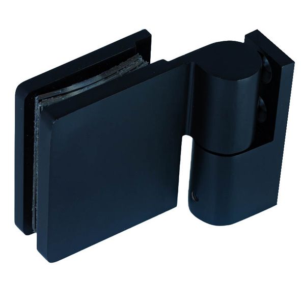 SH50-L/BLACK/Петля стена стекло c функцией подъёма/левая