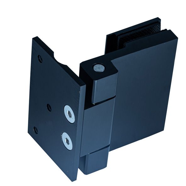 RSH301/BLACK/Петля стена-стекло без фиксации 