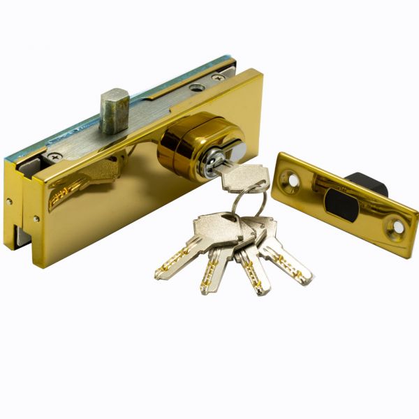 HDL150RD/Замок угловой/GOLD
