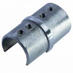  A00WP20/соединитель поручня/матовая нерж.