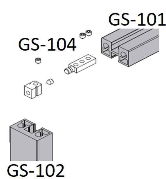 GS103/Комплект для кріплення кутів GS-101/102