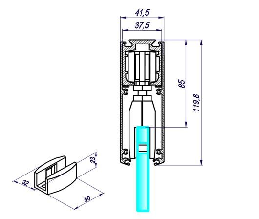 SL011-300/Лицьова накладка